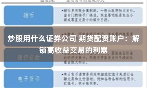 炒股用什么证券公司 期货配资账户：解锁高收益交易的利器